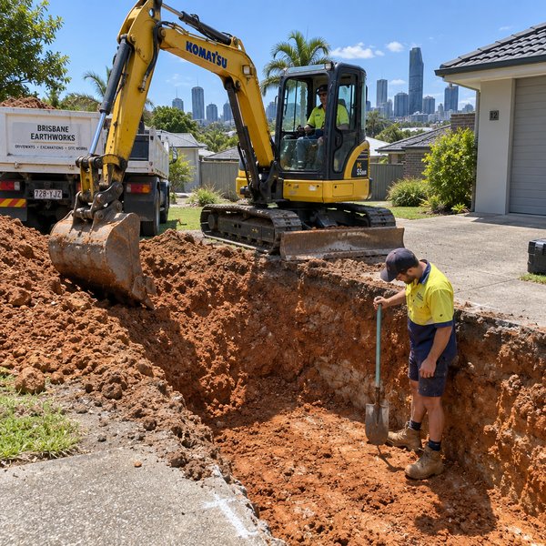Permeable Paving - Compacting the No-Fines Aggregate Sub-Base in Brisbane